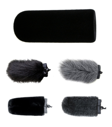 Set: Schaumstoffwindschutz 2 + Fellwindschutz