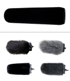 Set: Schaumstoffwindschutz BIG-S + Fellwindschutz