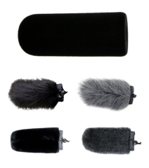 Set: Schaumstoffwindschutz 2 + Fellwindschutz