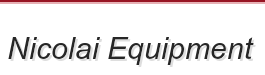 Nicolai Equipment